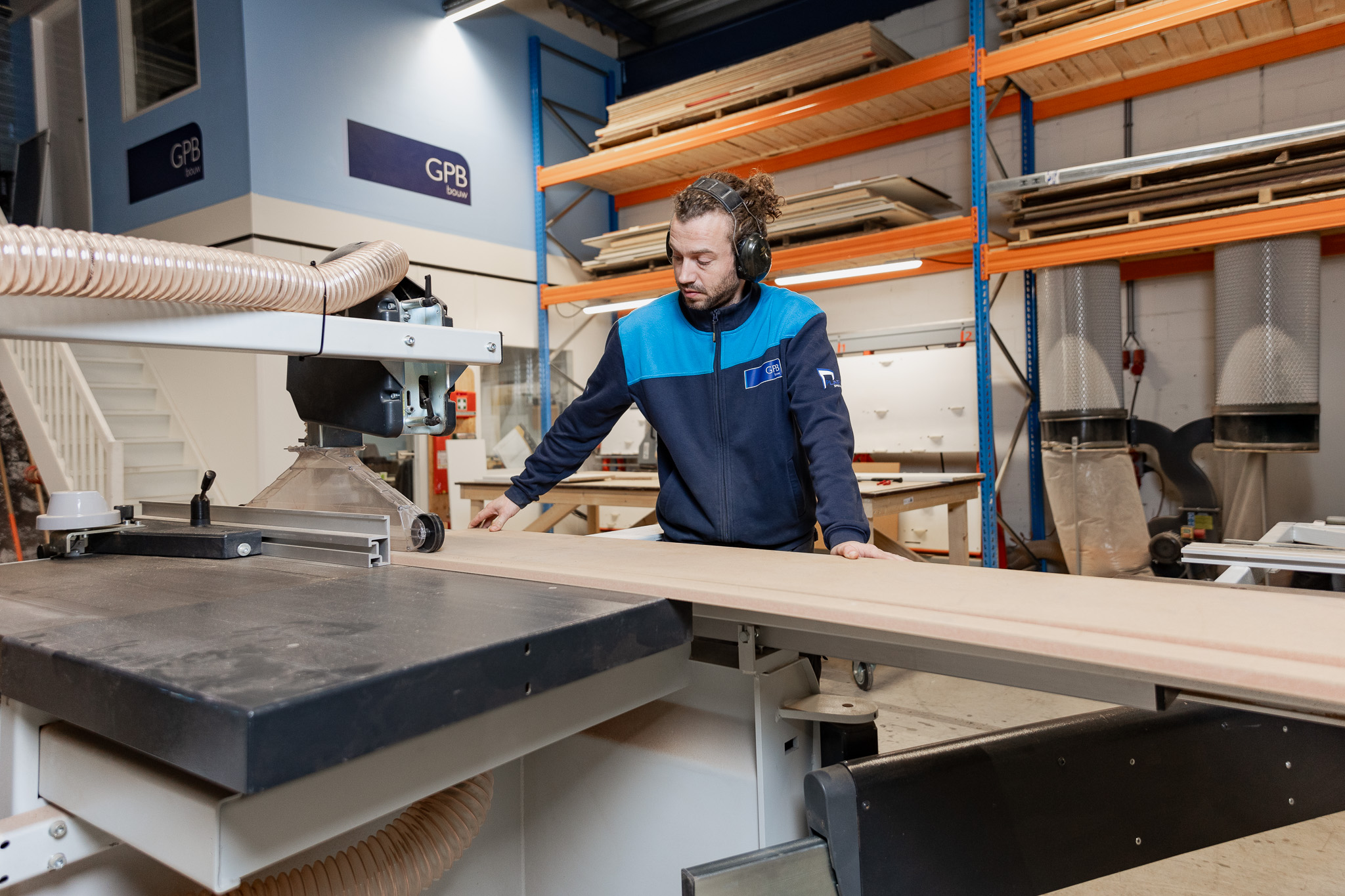 GPB Bouw medewerker aan het werk