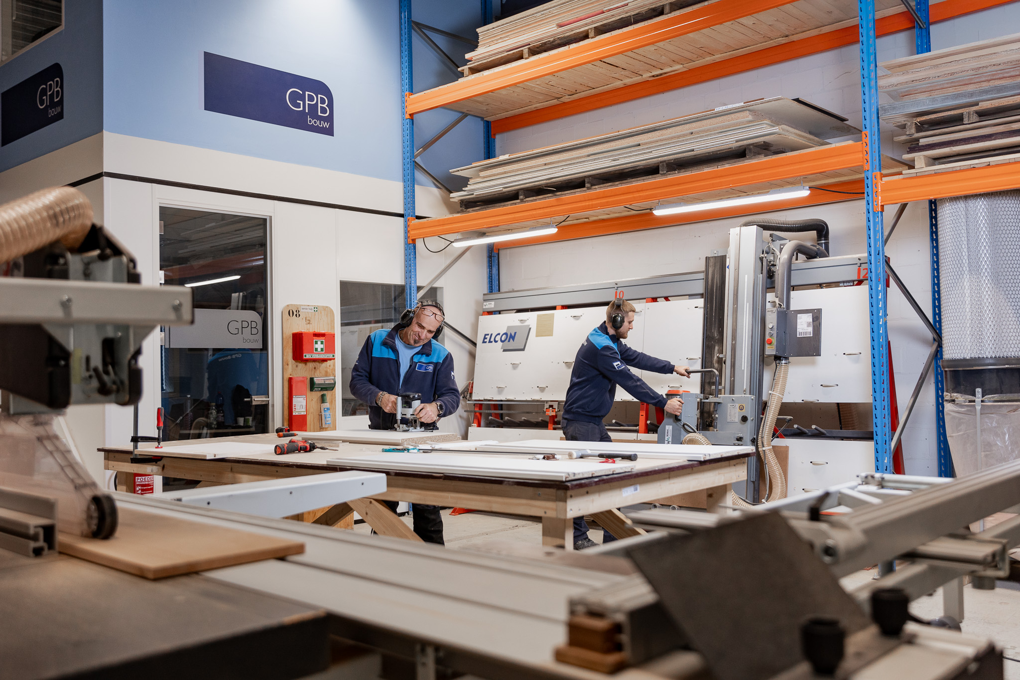 GPB Bouw vakman aan het werk
